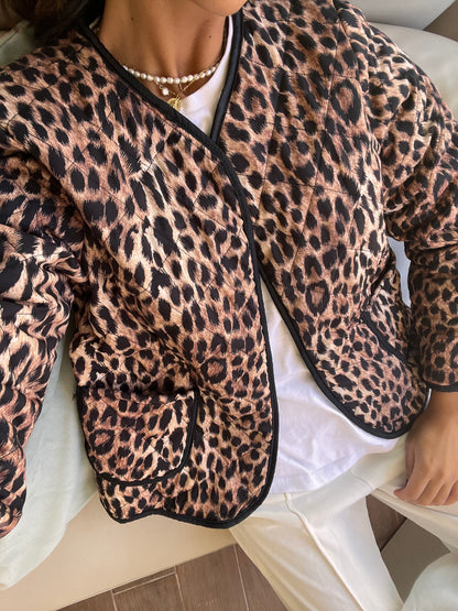 Chaqueta animal print